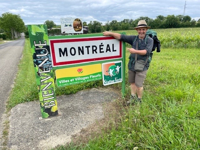 Midden op de route van vandaag Montreal